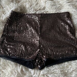 Sequin Shorts